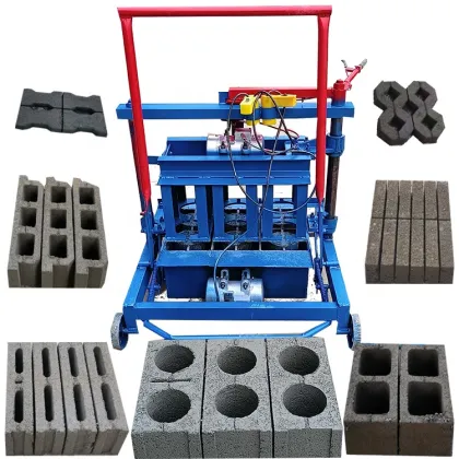 Small Move Hollow Brick Making Machine Price: Concrete & Fly Ash Cement Bricks