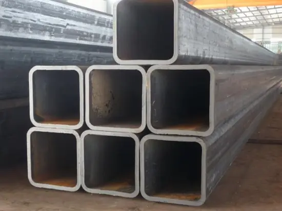 R angle Seamless Square Steel Pipe