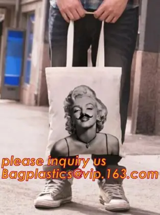 eco shopping cotton bags with logo, Printed cotton bag/cotton tote bag/cotton shopping bag