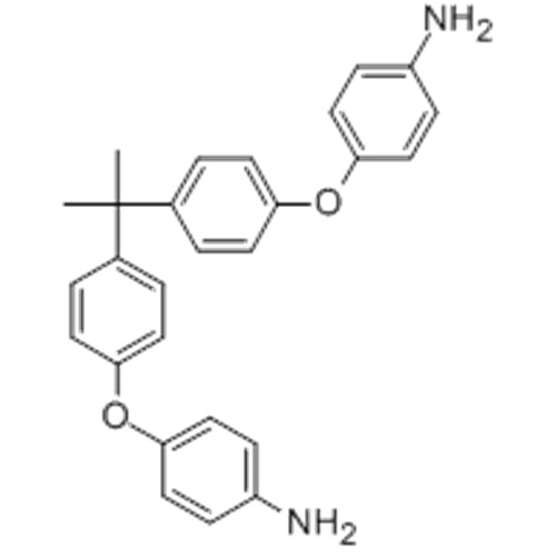 4,4 &#39;- (4,4&#39;-isopropilidendifenil-1,1&#39;-diildildioxi) dianilina CAS 13080-86-9