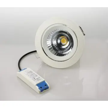 Adjustable downlights ,TUV &SAA cob led gimbal downlights manufacturer