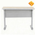 Двойной студенческий стол из алюминиевого сплава с фиксированным стулом