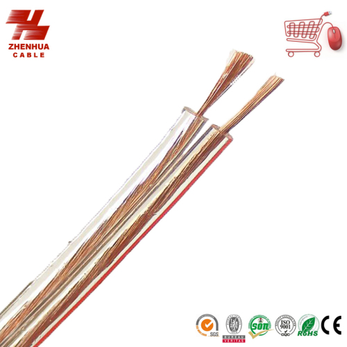 CCA Conductor PVC Insulation Twin Parallel Speaker's Wire or Audio's Cable