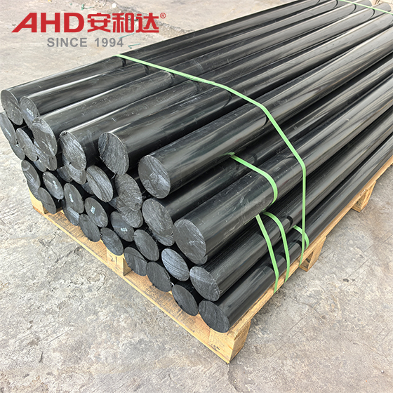 100mm HDPE Rods Black