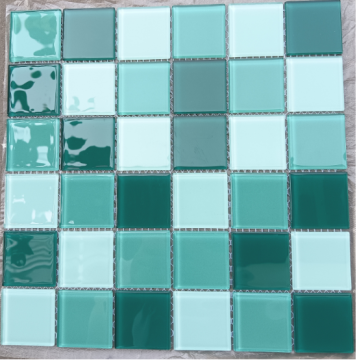 Glass mosaic tile mosaic pattern