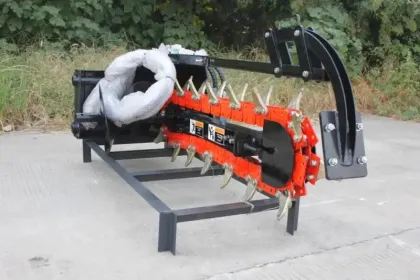 Choosing the Right Ditch Witch Trencher for Concrete Road Construction