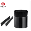 Nylon filaments for nacelle cover sealing brush
