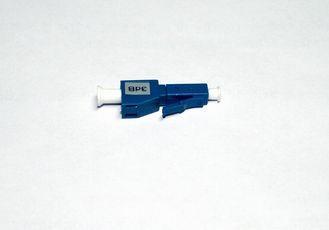LC Fiber Optic Attenuator UPC Plug In Adapter , High Mechan