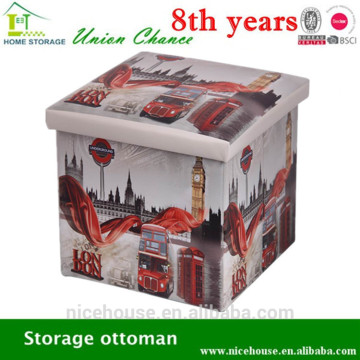 Living room funiture Folding storage ottoman