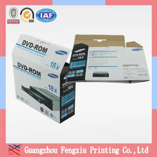 Newly Design Color E Flute Corrugated Electronic Packaging Box