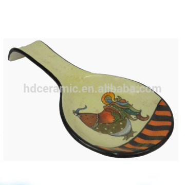 colorful ceramic spoon rests