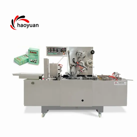 3D Stretch Film Packaging Machine for Chocolate Boxes and Soap Bars