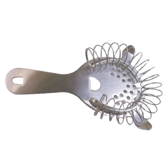 Stainless Steel Strong Spring Bar Cocktail Strainer