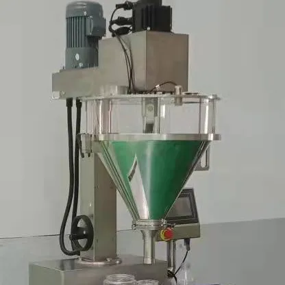 High-Quality Semi-Automatic Protein Detergent Powder Filling Machine for 100g to 5000g