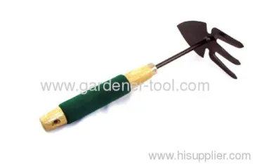 Garden Rake With Soft Wood Handle 