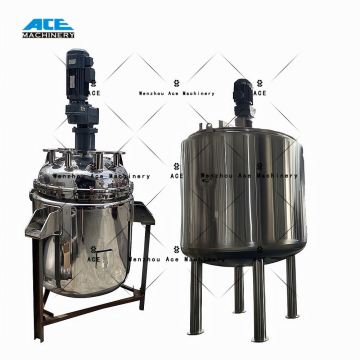 ACE 50L-6000L Biod Diesel phản ứng phản ứng phản ứng và lò phản ứng trộn hóa học