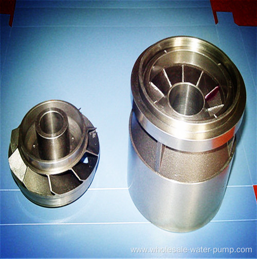 Precision casting oil extraction pump guide wheel