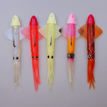 20cm Metal Fishing Bait Spoon Lure for Slow Jig with Hook