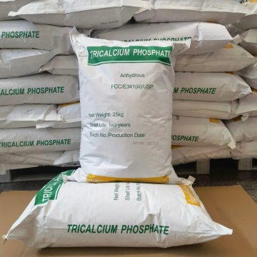 Aditivo de grado alimenticio tricalcium fosfato tcp