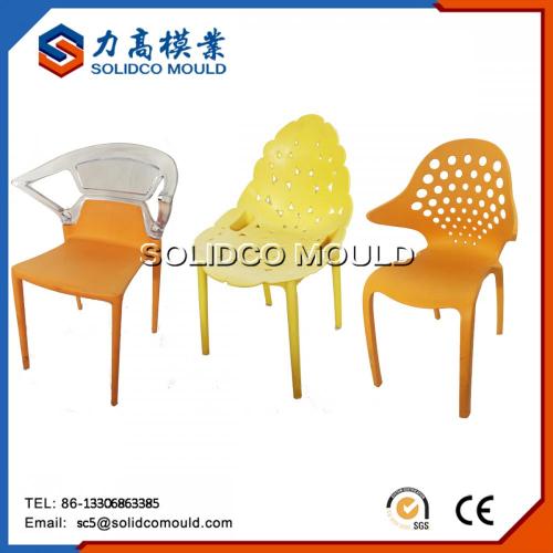 Injection en plastique Moule de chaise d&#39;oeuf de jambe d&#39;aluminium
