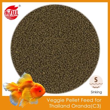 Veggie Pellet Fish Feed for Thailand Oranda C3