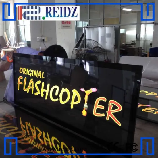 Customized size led light box display stands