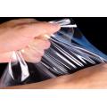 Plastic embossed transparent vacuum bag