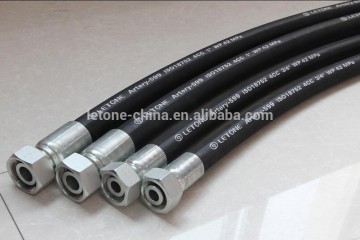 Artery top quality higher impulse hydraulic hose and fittings