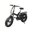 Fat tire 48v 500w full suspension folding ebike