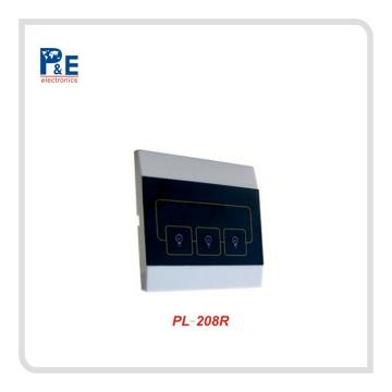 3CH wireless home automation power electric switch to control the home appliance 220V