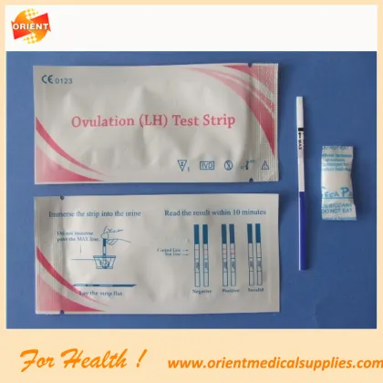 LH ovulation test strips cassette midstream