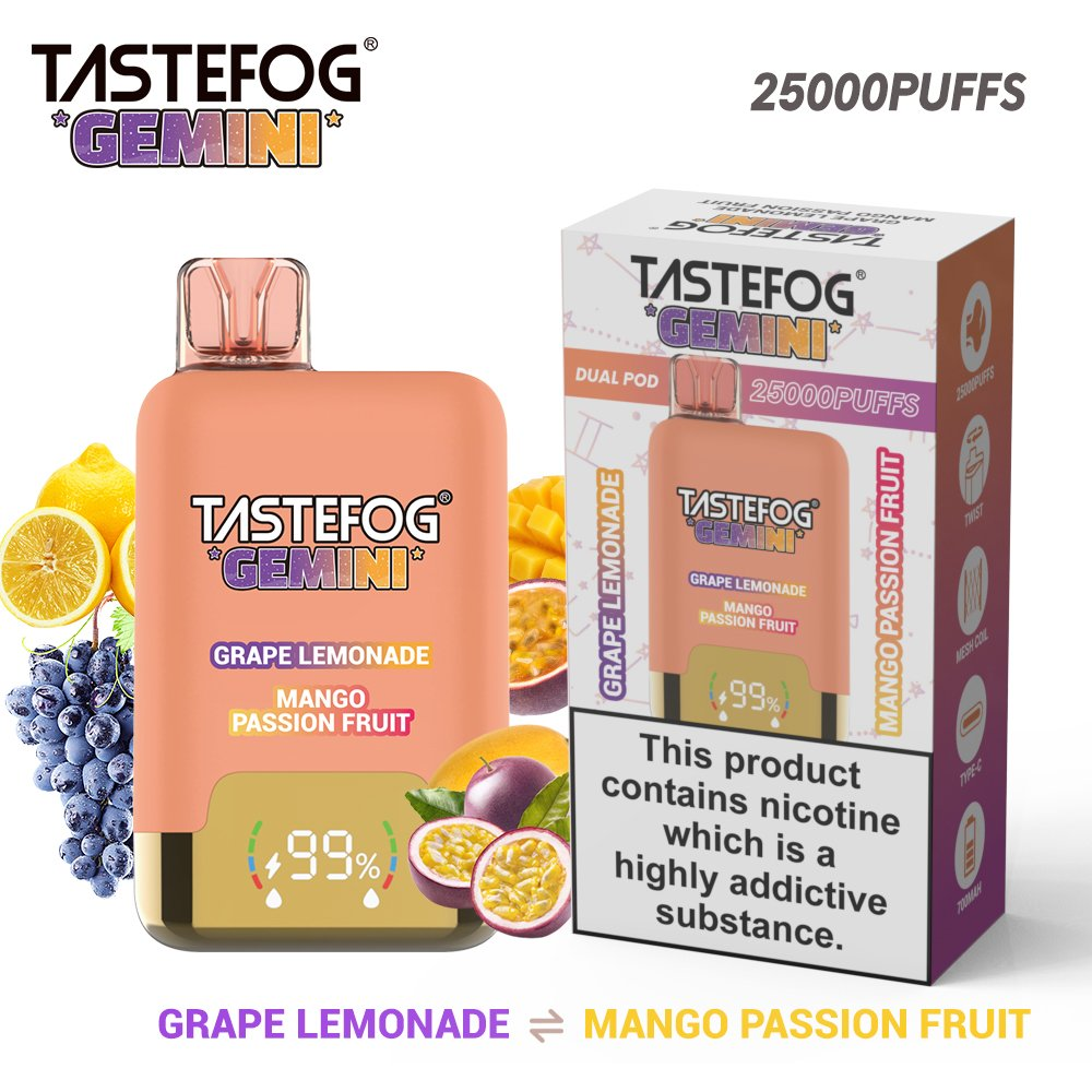 Tastefog Gemini 25000 Puffs