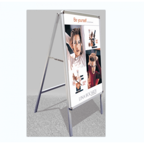 Pavement Sign Display Frame Stand A Poster Board