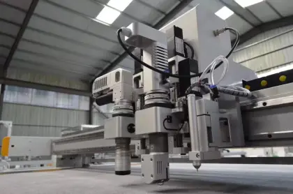 Band Knife Cloth Fabric Roller Blind Cutting Machine