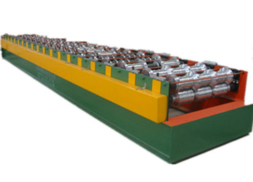 Electric appliance cabinet rail roll forming machine