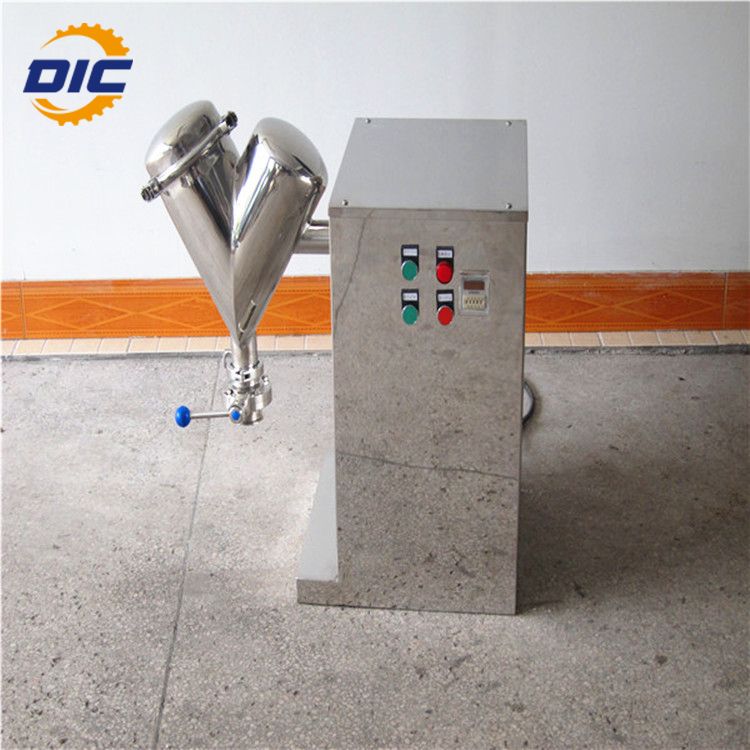 V type chemical Grain Flour Powder Mixing Equipment