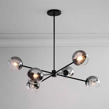 Internet-Famous Magic Bean Molecular Chandelier