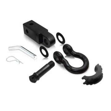 Keyoung 2 Trailer Hitch Receiver 4.75T Tow Hooks with Split Shackle