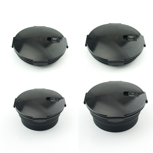 Food Grade Collapsible Round Sealed Lunch Box