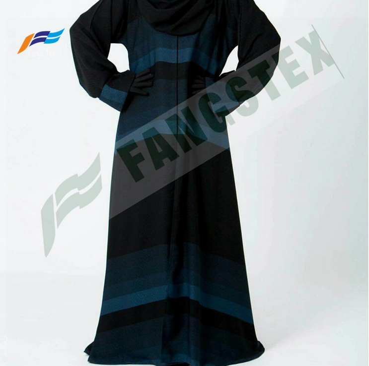 Cheap Polyester Bangladesh Fukrey Printed Black Woven Fabric