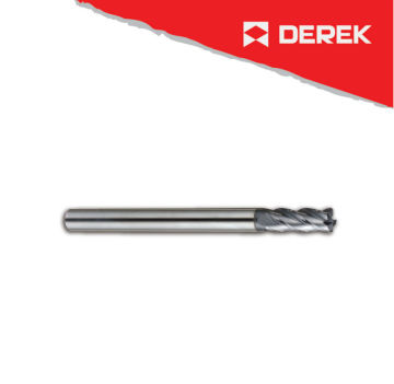 End Mill For General Purpose 4 Flutes Square Head Standard Length