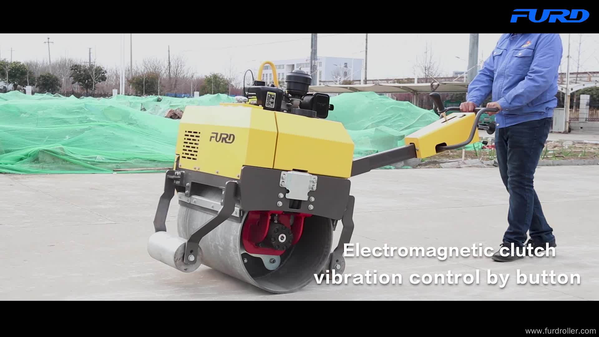China Produce Mini Road Roller Compactor (FYL-750)