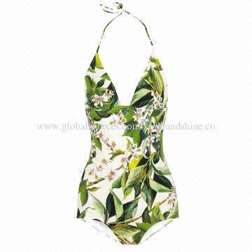 One-piece Colorful Printed Bikini
