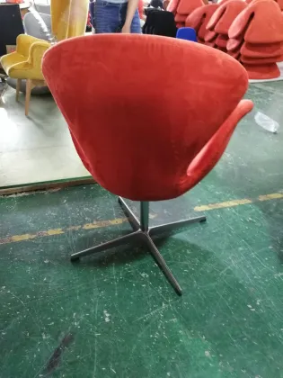 Hotel arm lounge swan chair