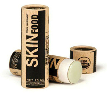 Biodegradable Kraft Paper Cardboard Lip Balm Packing Tube