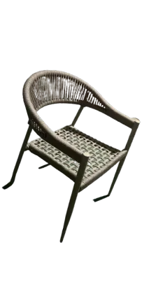 Yoshen Aluminium Garden Furniture for Outdoor Patio - Foshan Balcony Rope Chair