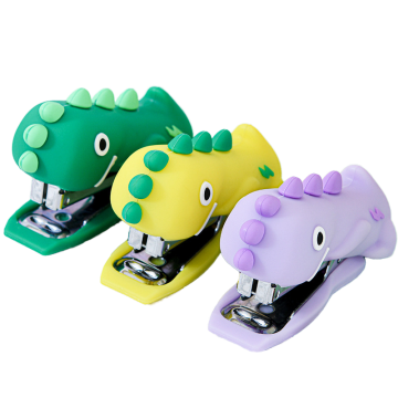 Creative Dinosaur Design Mini Stapler - Office Stationery Manual Stapler