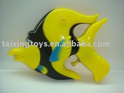 funny colorful fish water gun