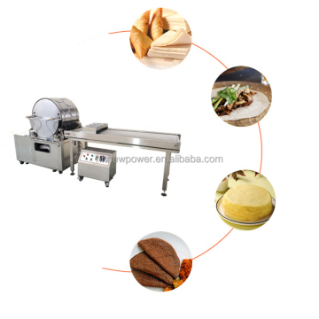 Energy Saving Electric Ethiopian Injera Machine for Spring Roll and Dosa Wrappers