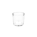 Contenedor transparente de vela de vidrio transparente 60 ml al por mayor